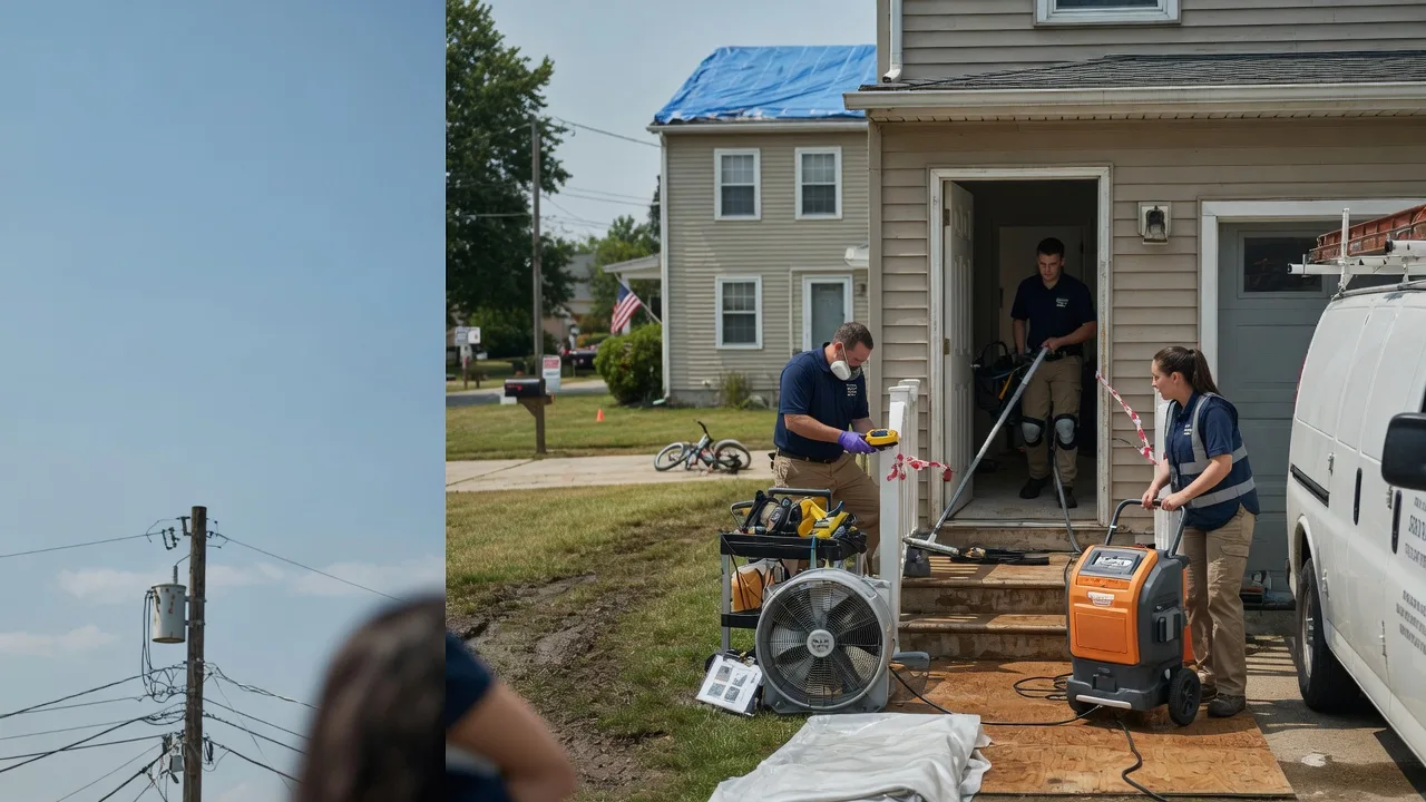 Water Damage Repair in Deer Creek, OK near me